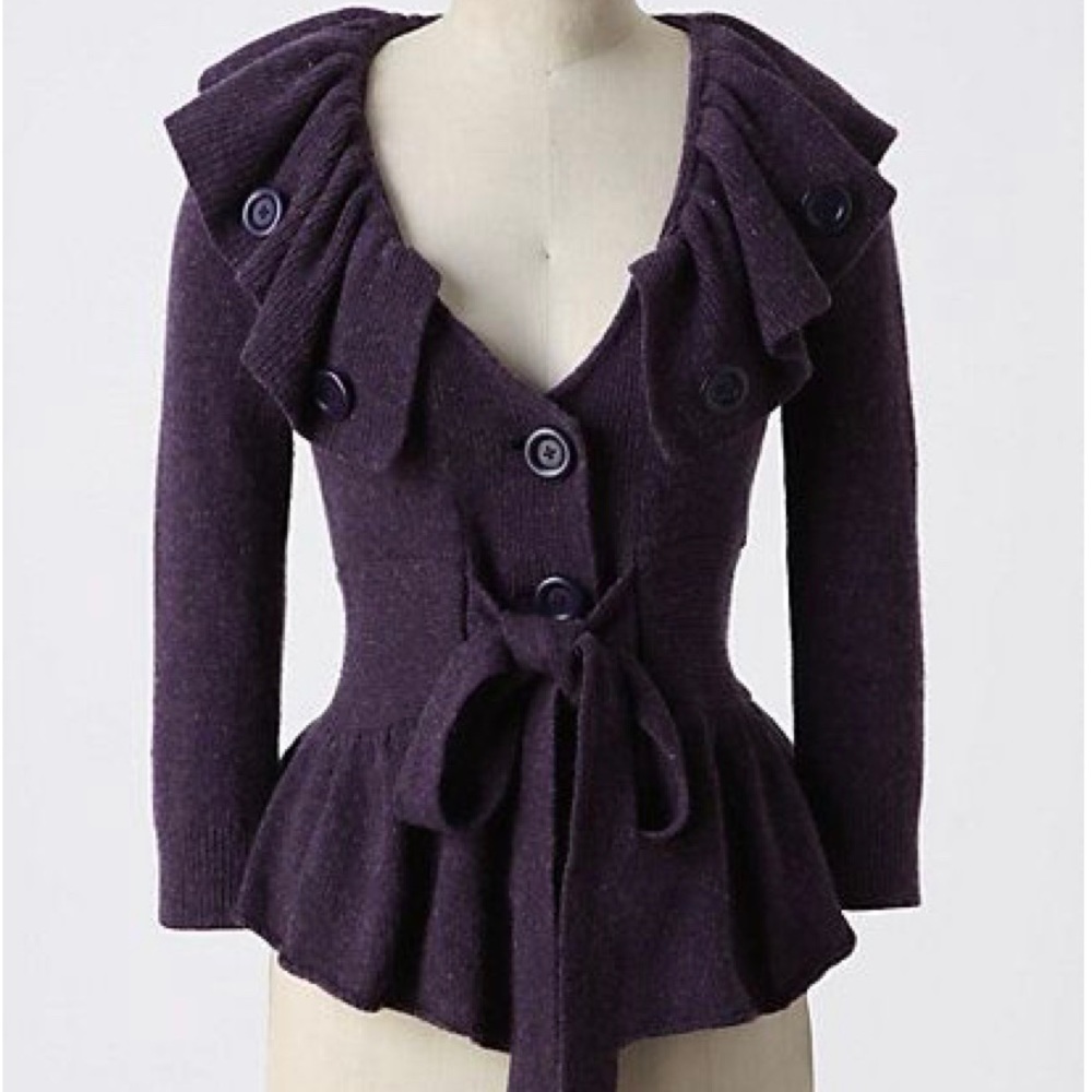 Anthropologie cardigan sweater